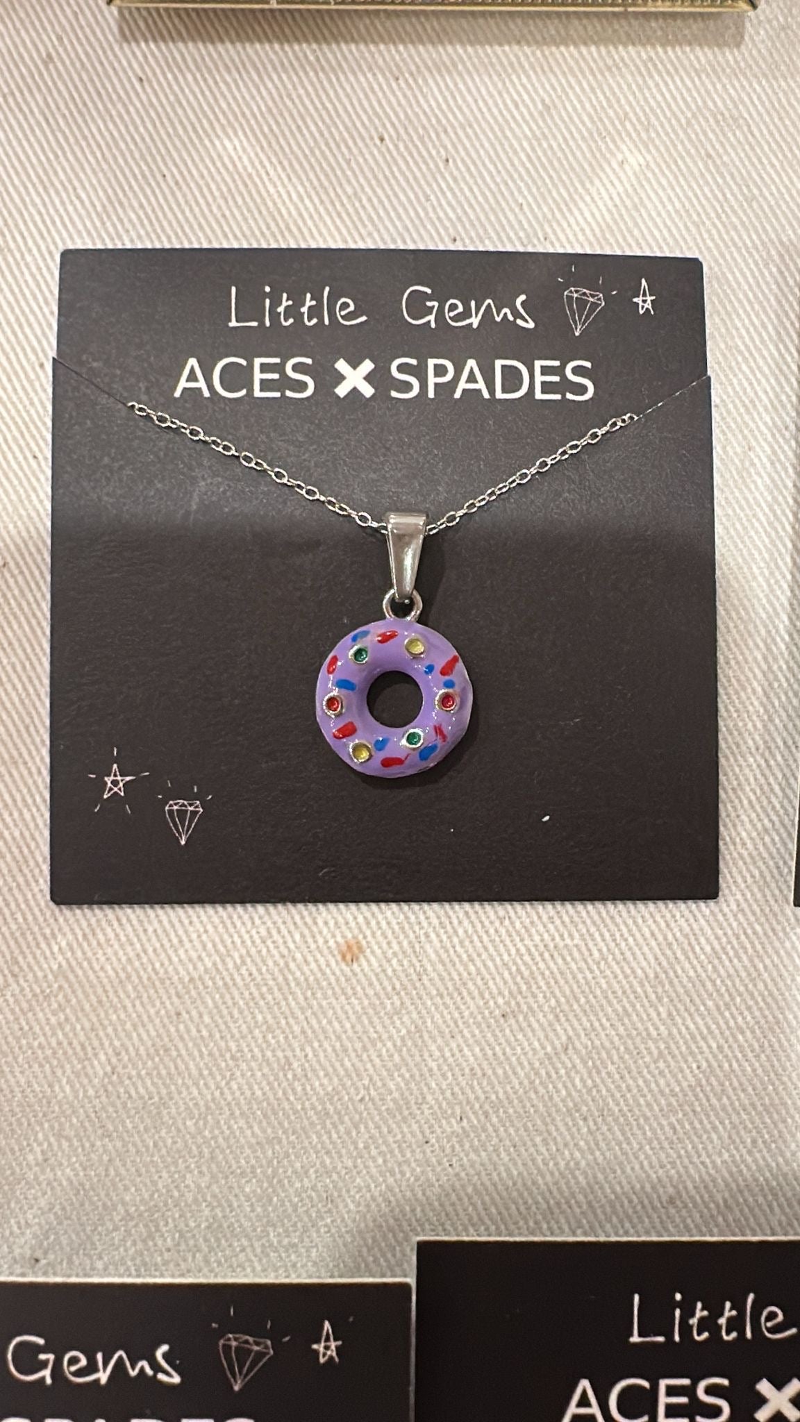 Little Gems By Aces x Spades, Wish Necklace For Girls