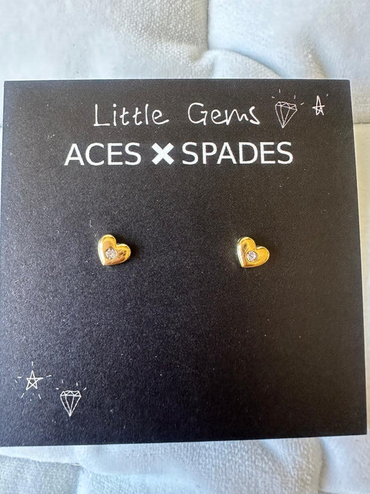 Little Gems By Aces x Spades, Twirl Earrings