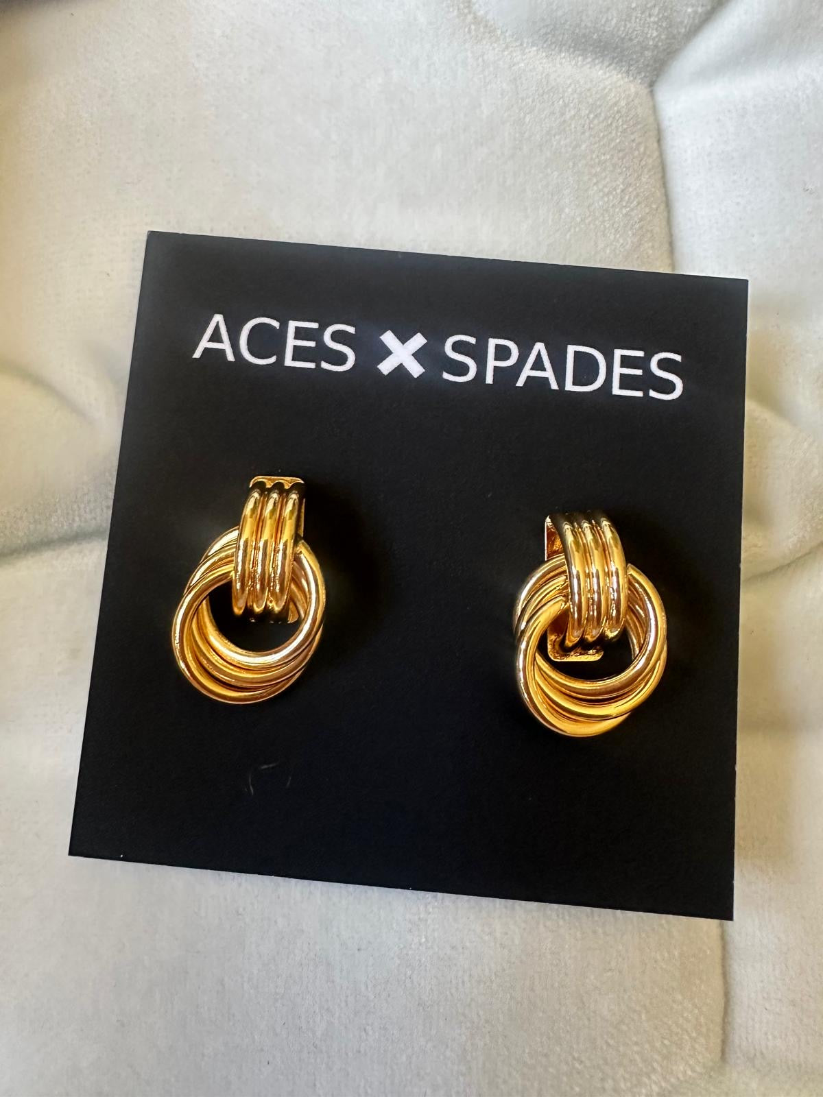 Aces x Spades, Abra Earrings