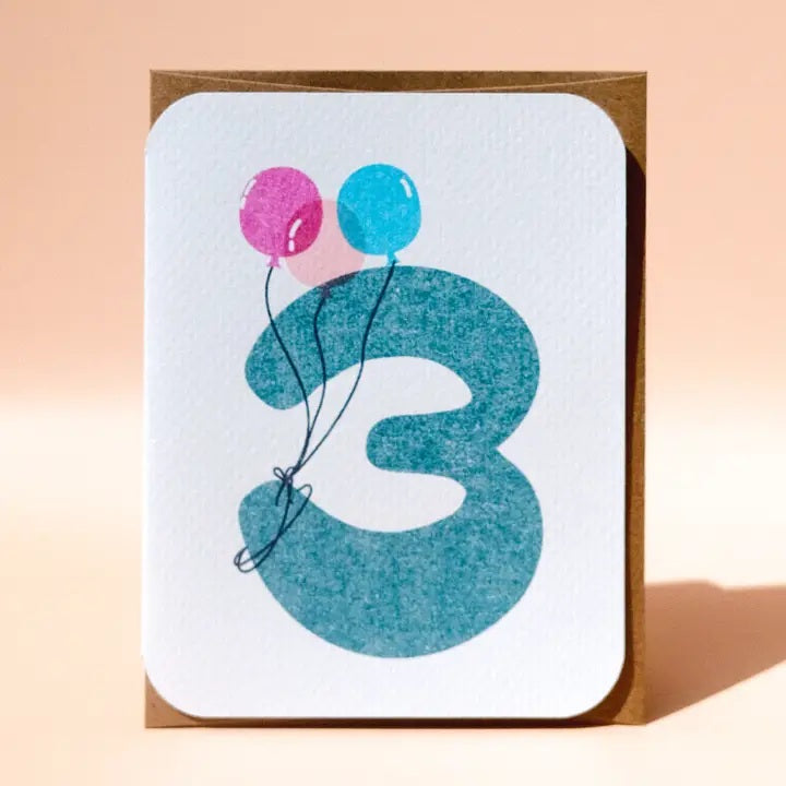 3rd Birthday Card