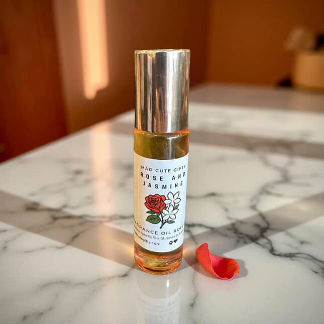 Rose + Jasmine Fragrance Oil Roll-On