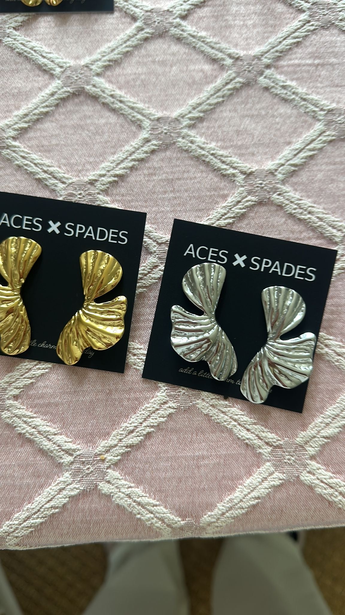 Aces x Spades, Lana Earrings