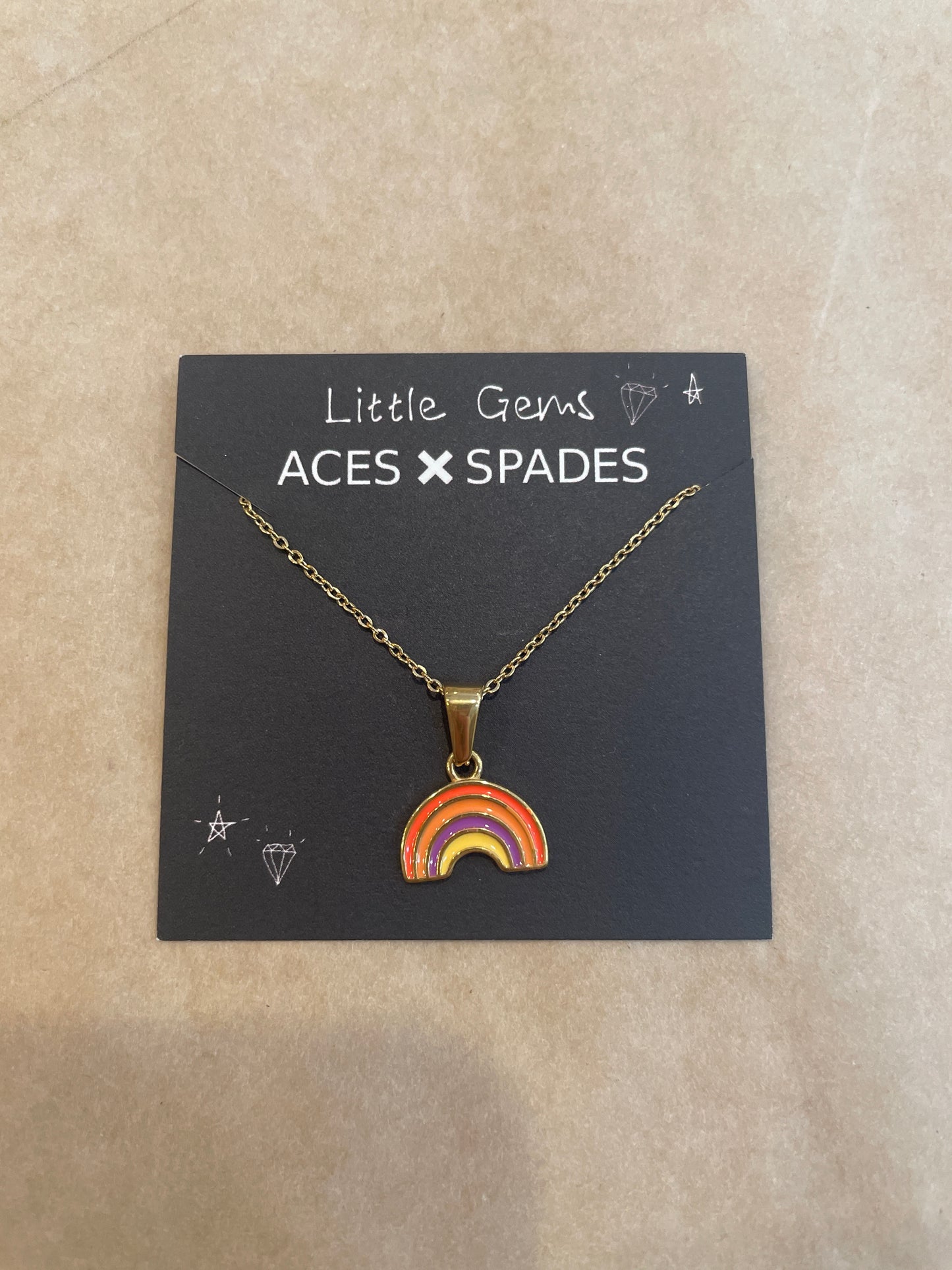 Little Gems By Aces x Spades, Wish Necklace For Girls