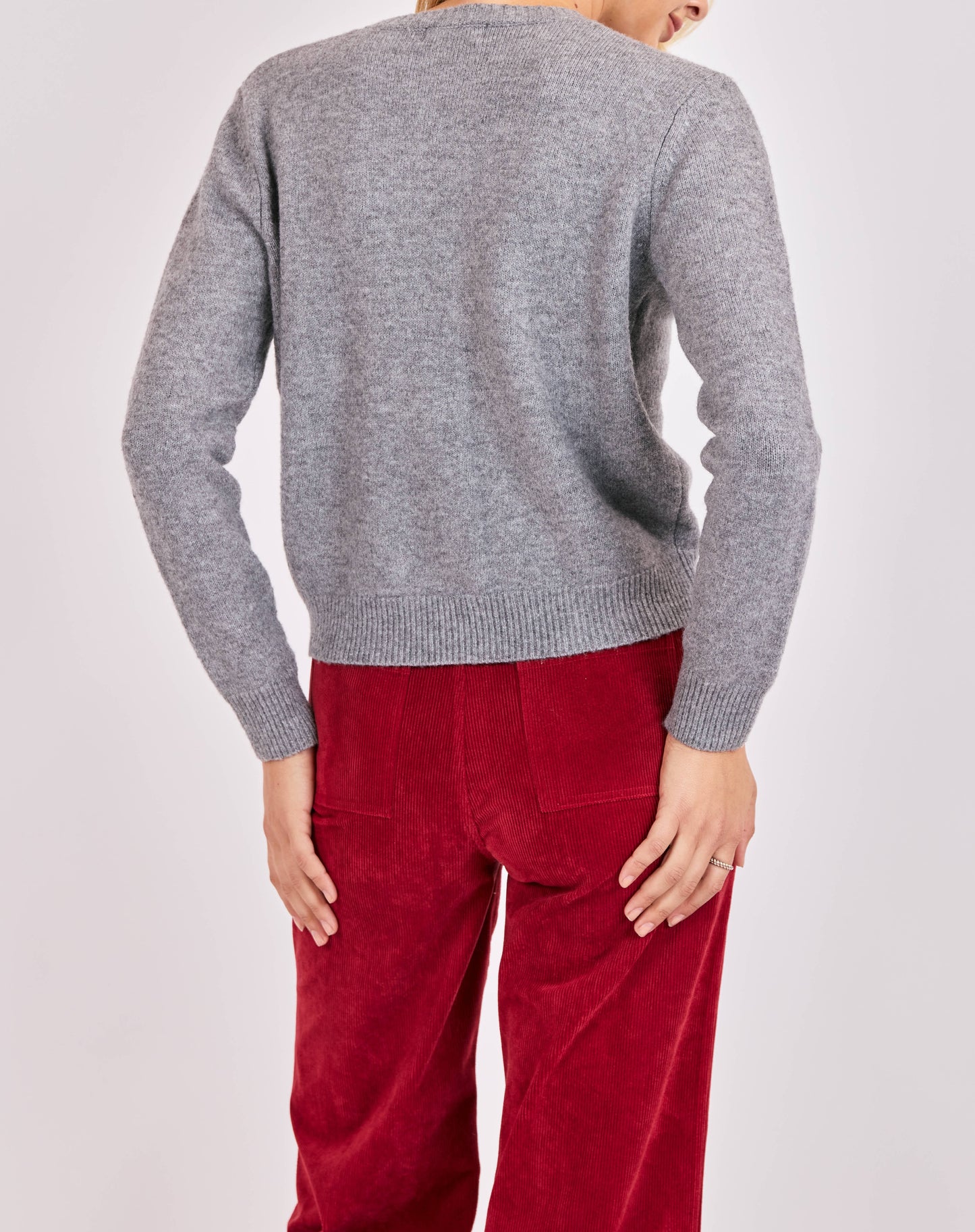 Leighton Heart Button Cardi