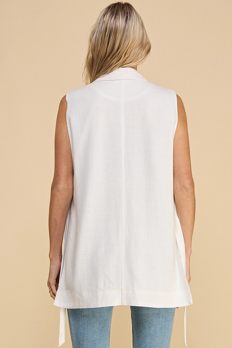 Allie Rose, Vest Jacket With Side Strap