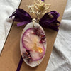 Rosy Rings, Apricot Rose Oval Botanical Sachet