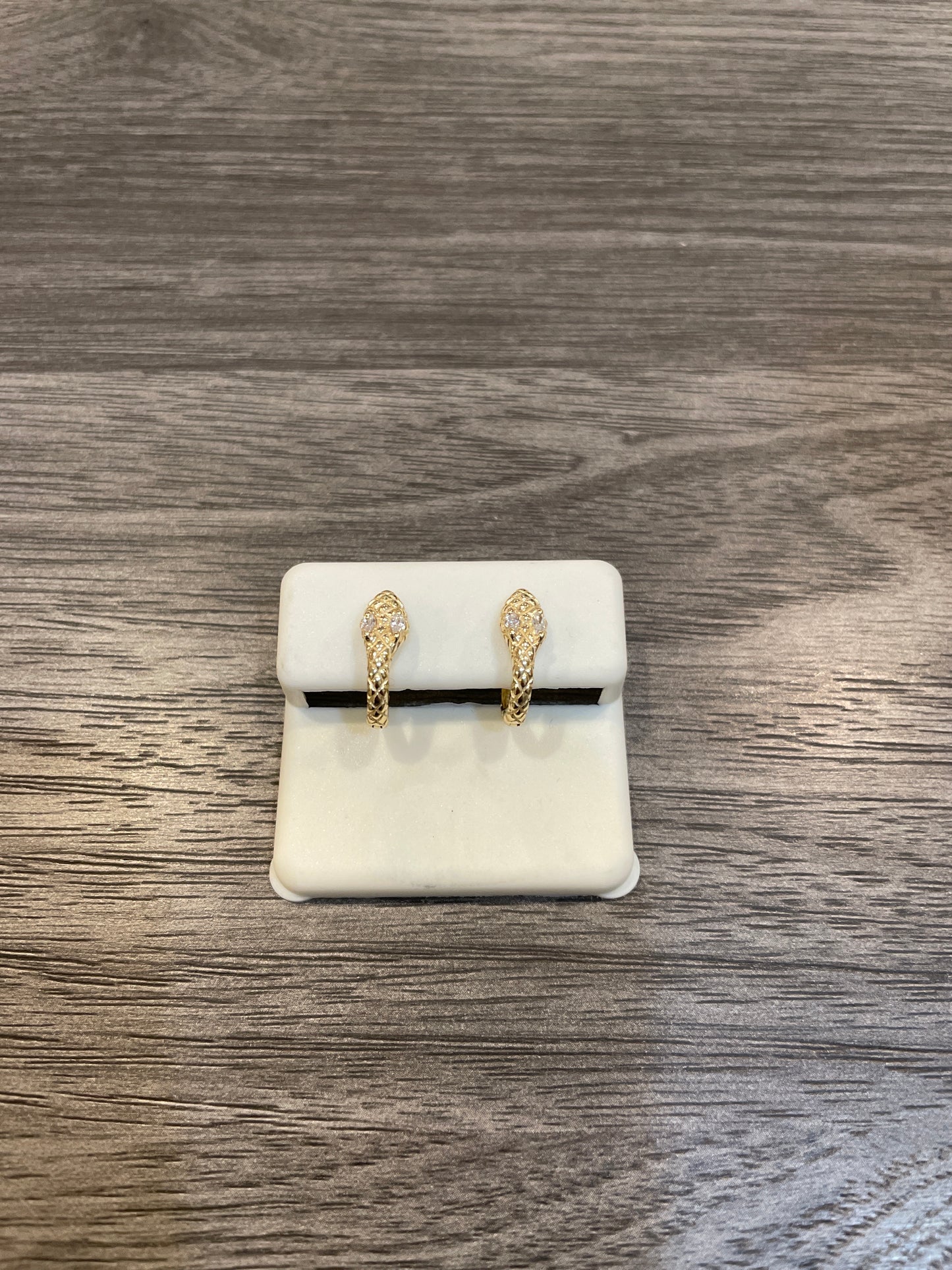 Snake Huggie Earrings