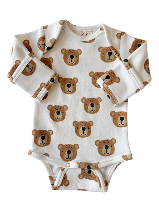 Baby Bear Organic Long Sleeve Bodysuit