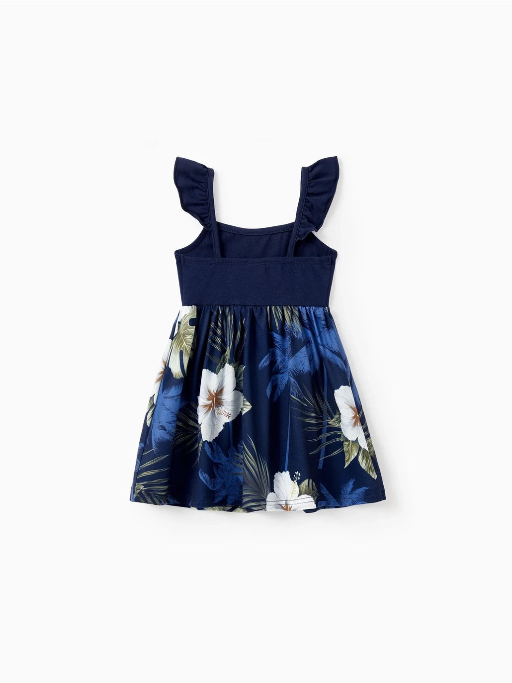 Tropical Floral Tank Dress