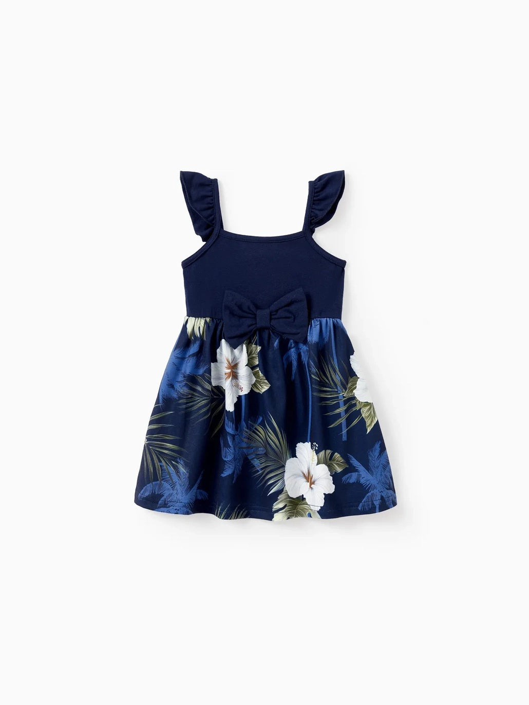 Tropical Floral Tank Dress