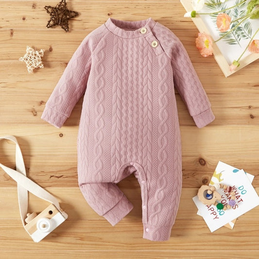 Thick Long Sleeve Jumpsuit for Infant Baby Toddler