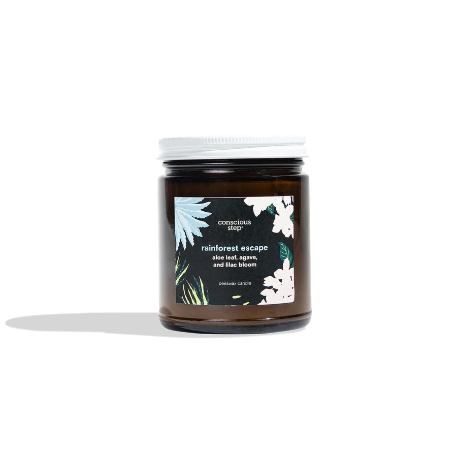 Conscious Step, Candles That Protect Tropical Rainforests - Rainforest Escape - Boutique Dandelion