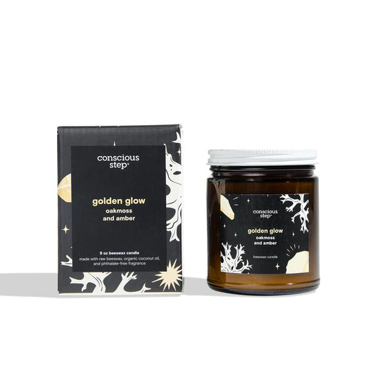 Conscious Step, Candles That Support Mental Health - Golden Glow - Boutique Dandelion