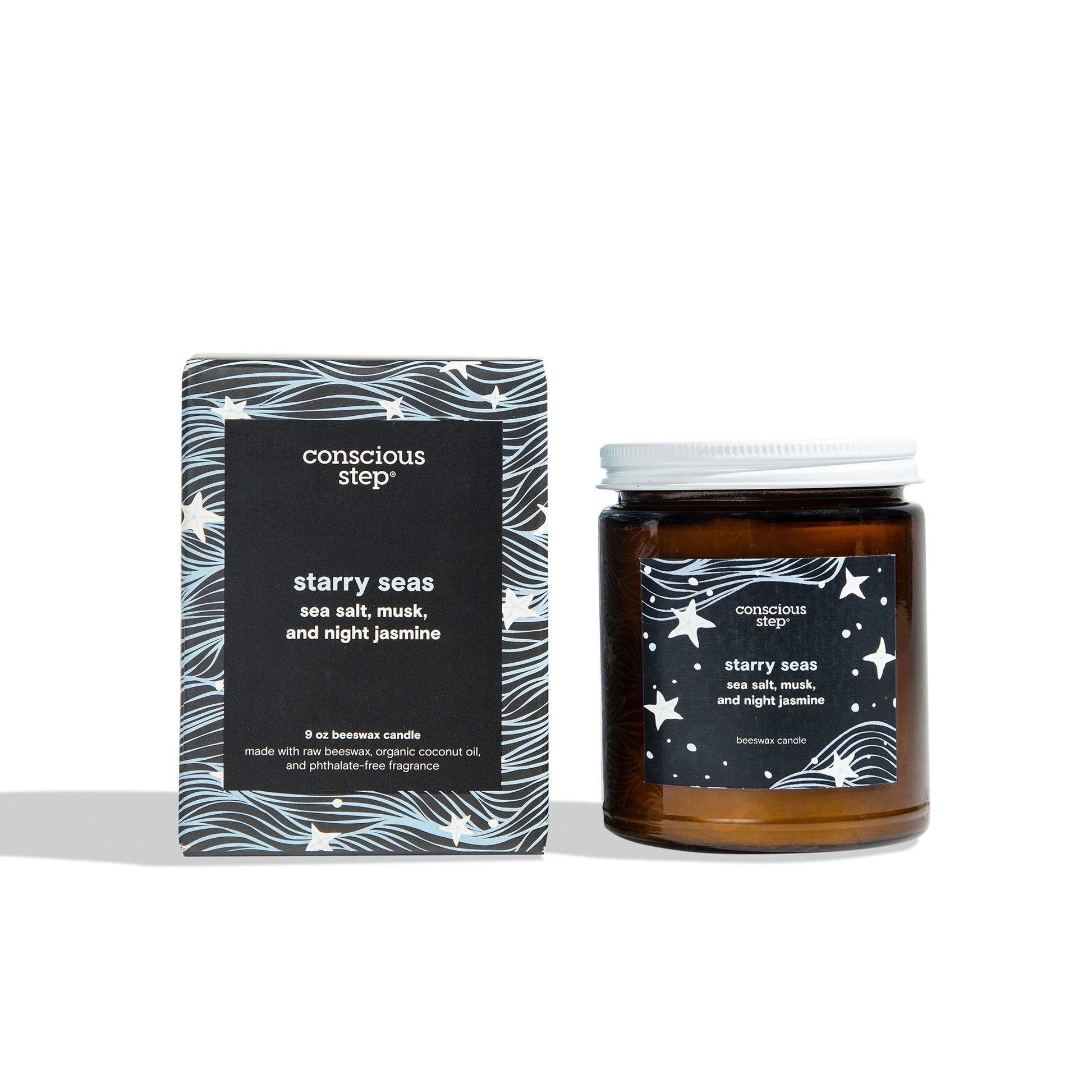 Conscious Step, Candles That Protect Oceans - Starry Seas - Boutique Dandelion