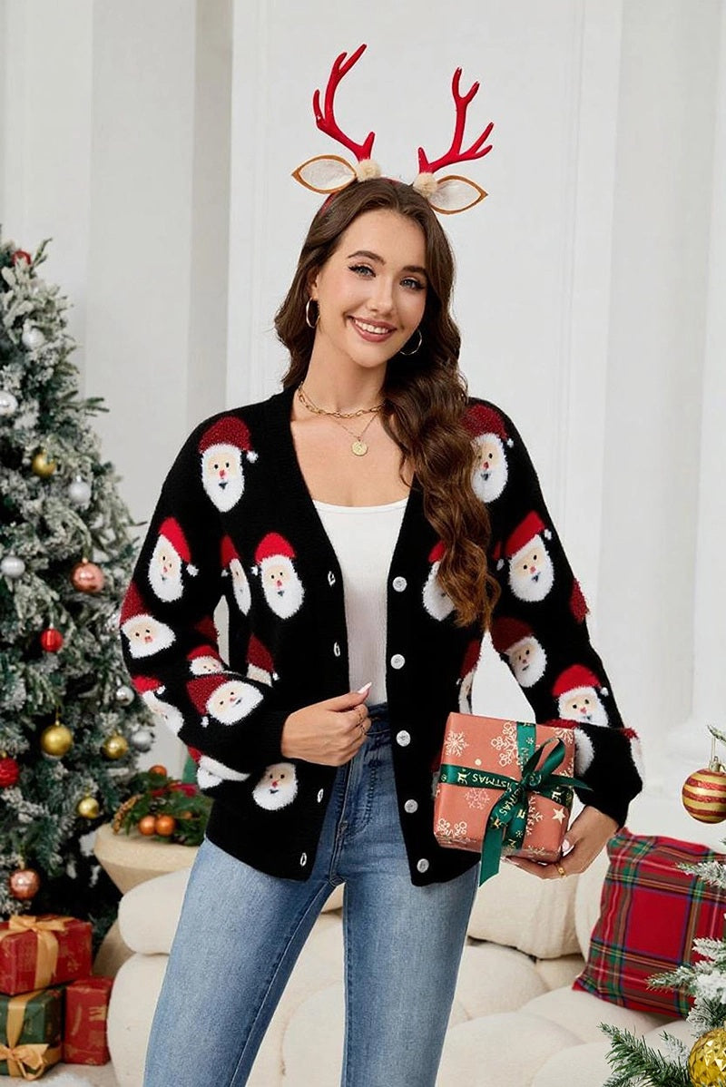 Christmas Santa Cardigan