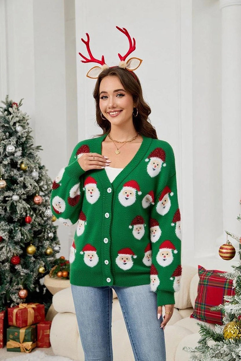 Christmas Santa Cardigan