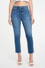 Daze, Daily Driver High Rise Skinny Straight in Kiss Me
