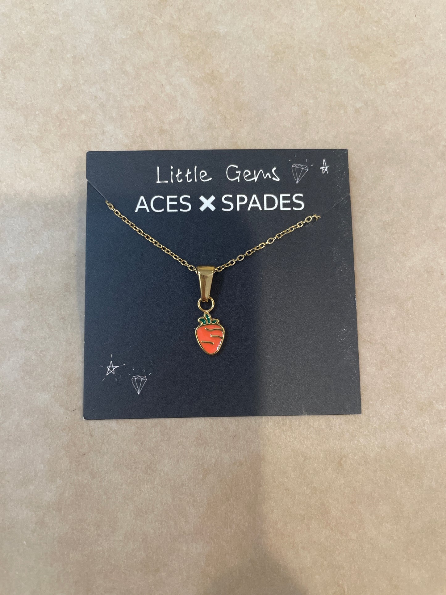 Little Gems By Aces x Spades, Wish Necklace For Girls