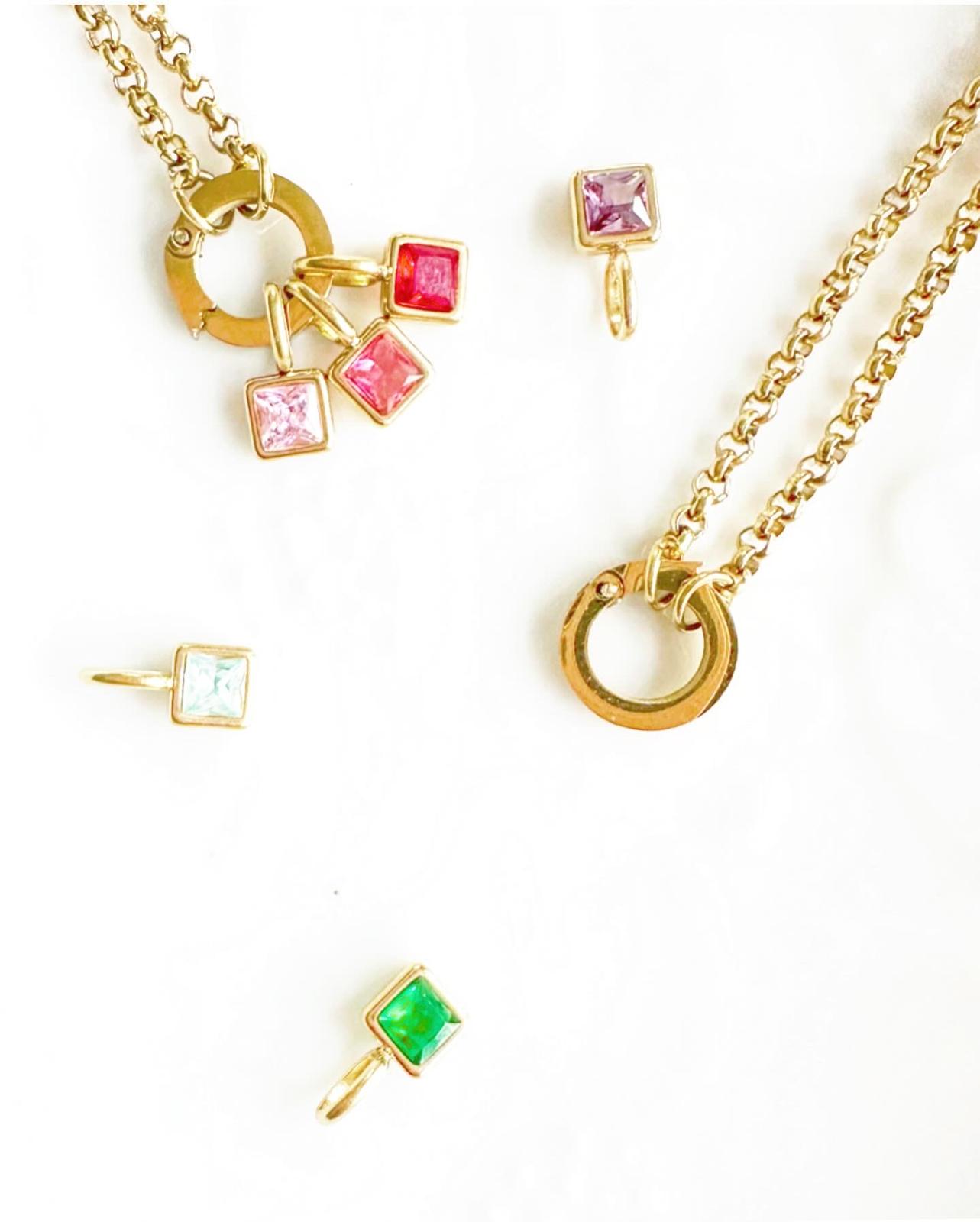 Aces x Spades, Cleo Birthstone Charm