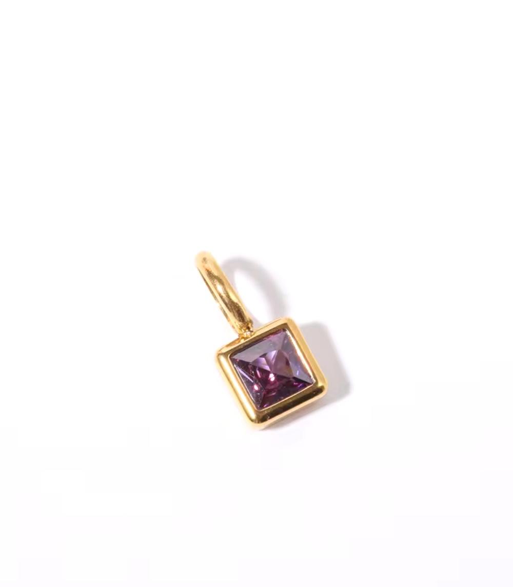 Aces x Spades, Cleo Birthstone Charm
