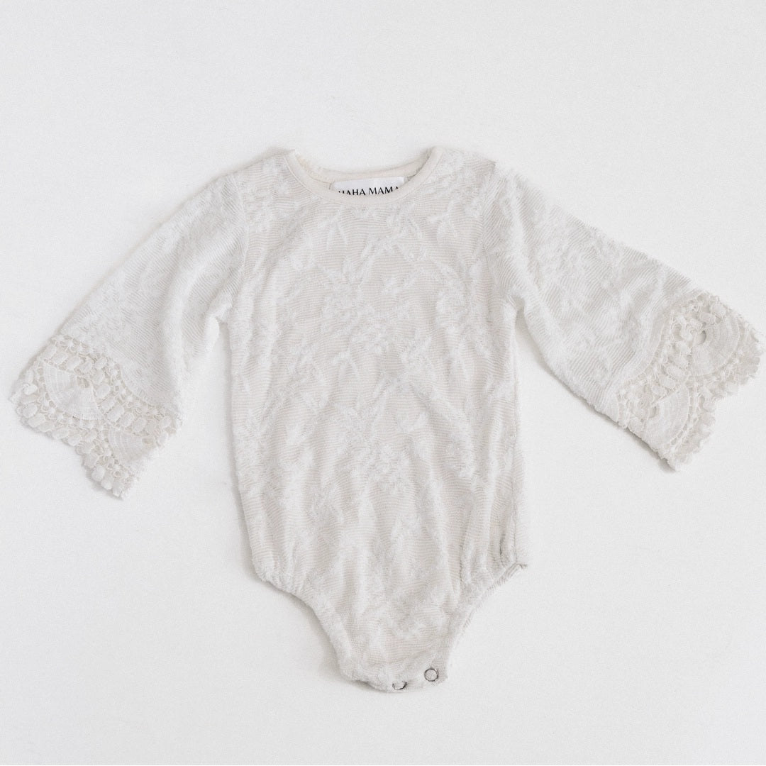 Mommy & Me Ivory Lace Dress - Infant