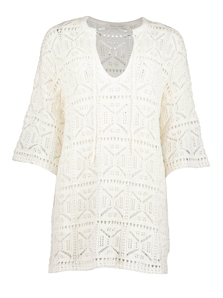 Bishop + Young,  Hamptos Tunic in White - Boutique Dandelion