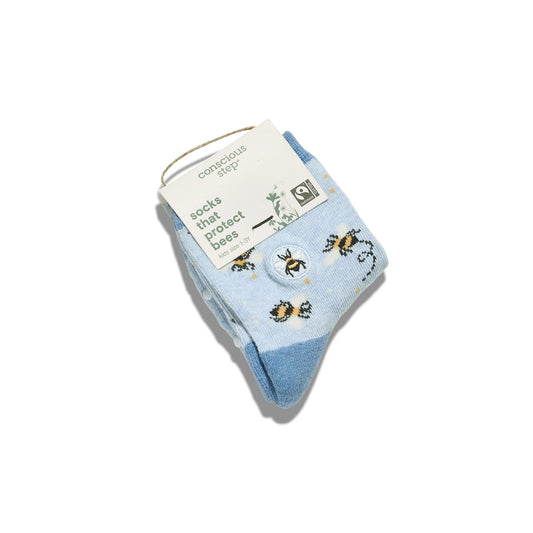 Conscious Step, Kids' Socks That Protect Bees - Bumble Bliss