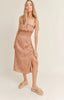 Sadie & Sage, Kona Coast Tie Strap Midi Dress
