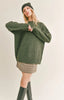 Sage the Label, Wisteria Mock Neck Sweater