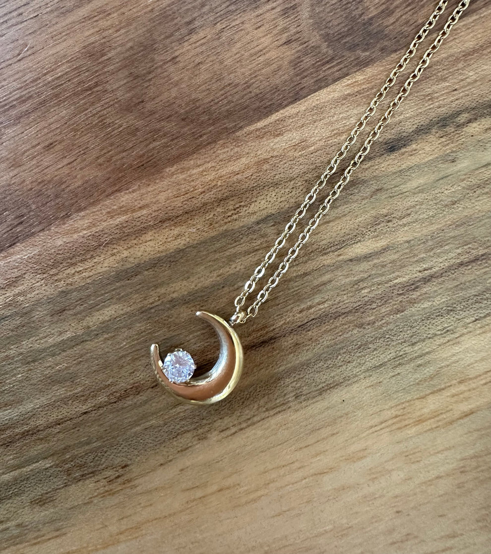 Aces x Spades, Luna Necklace