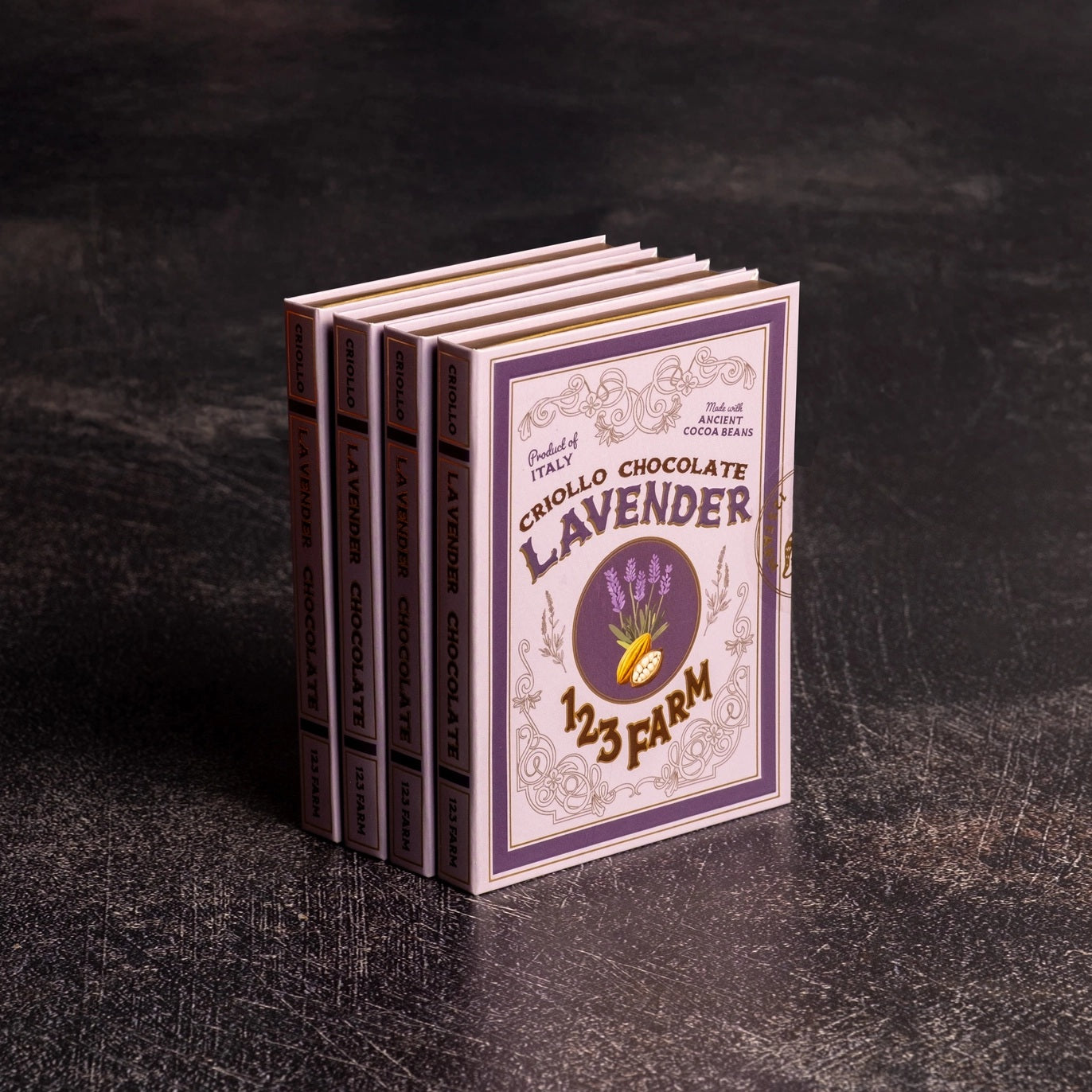 Lavender Chocolate Bar | Organic Criollo | 30g