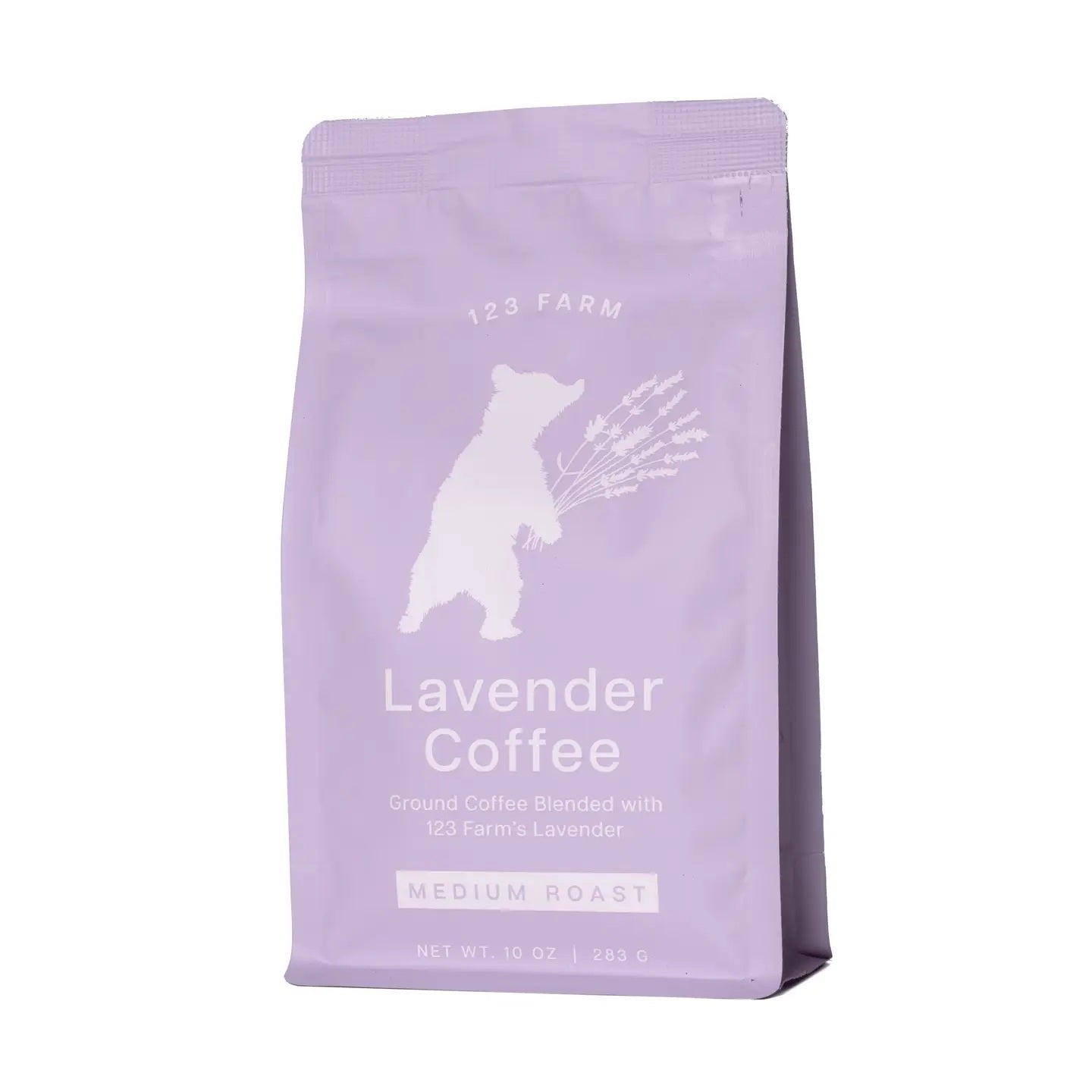 Lavender Coffee – Organic Medium Roast, 10 oz Pouch