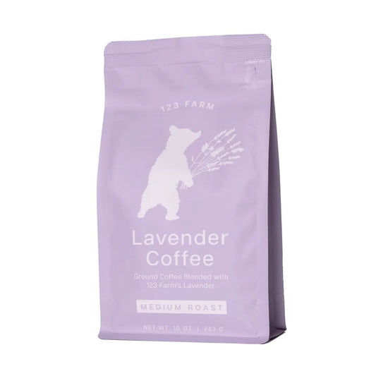 Lavender Coffee – Organic Medium Roast, 10 oz Pouch