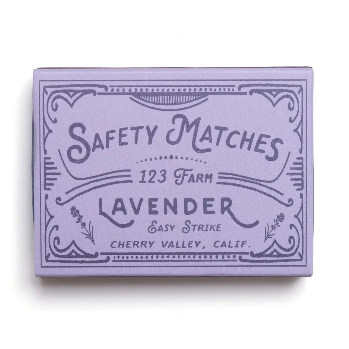 Lavender Matches – Boxed Set, 40 Safety Matches
