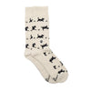Conscious Step, Socks That Save Cats - Beige Prancing Paws