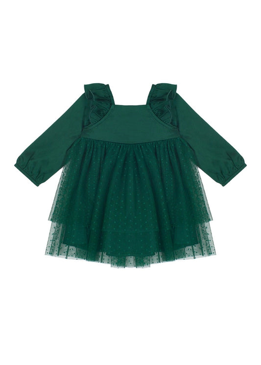 Mistletoe Emerald Dress