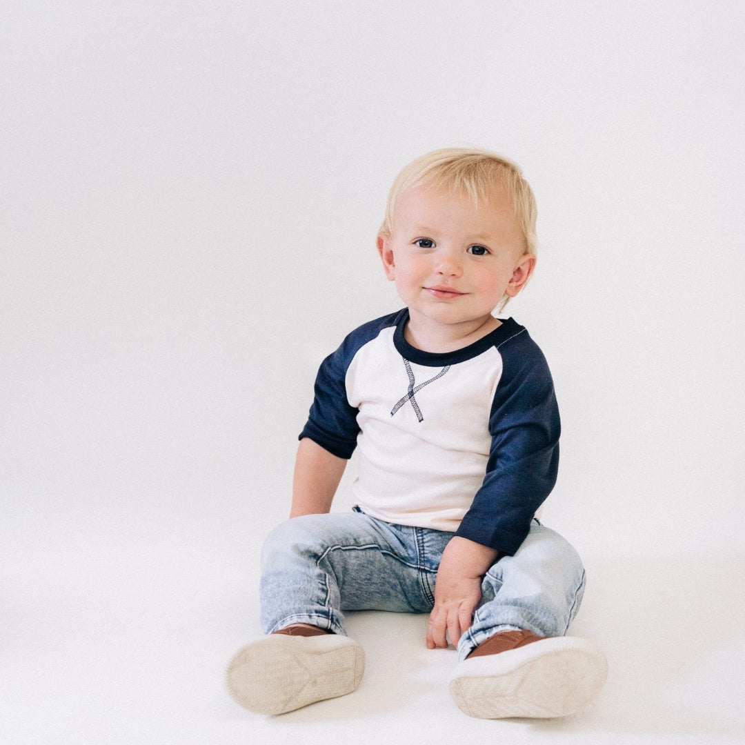 Kids' Raglan Baseball Tee