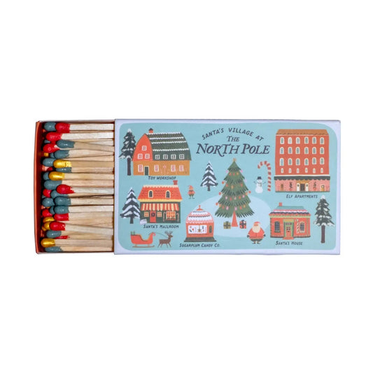 Santa’s Village – Holiday Matches, Long (3.78")