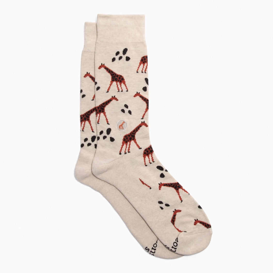 Conscious Step, Socks That Protect Giraffes - Boutique Dandelion