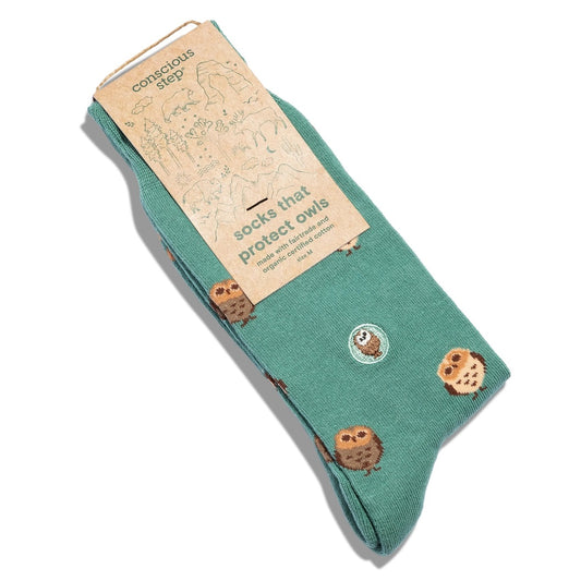 Conscious Step, Socks That Protect Owls - You're A Hoot - Boutique Dandelion