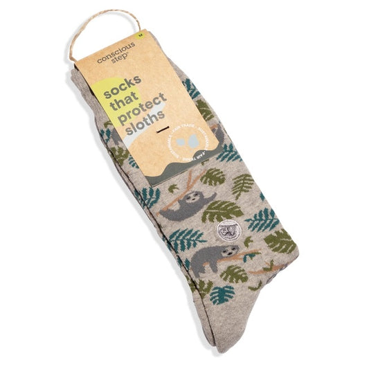 Conscious Step, Socks That Protect Sloths - Friendly Sloths