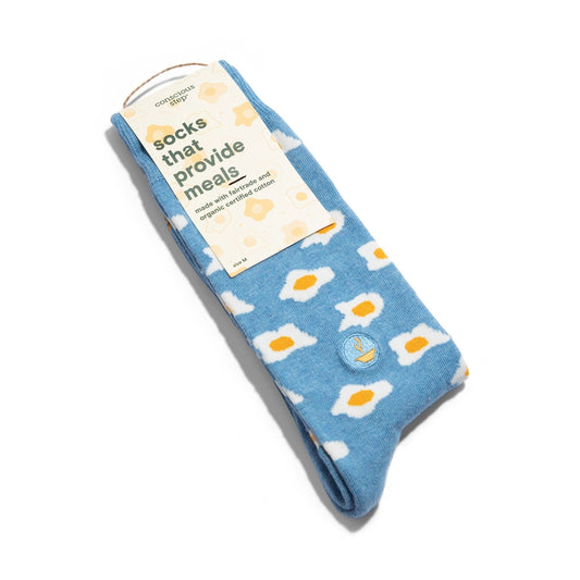Conscious Step, Socks That Provide Meals - Sunny Side Up