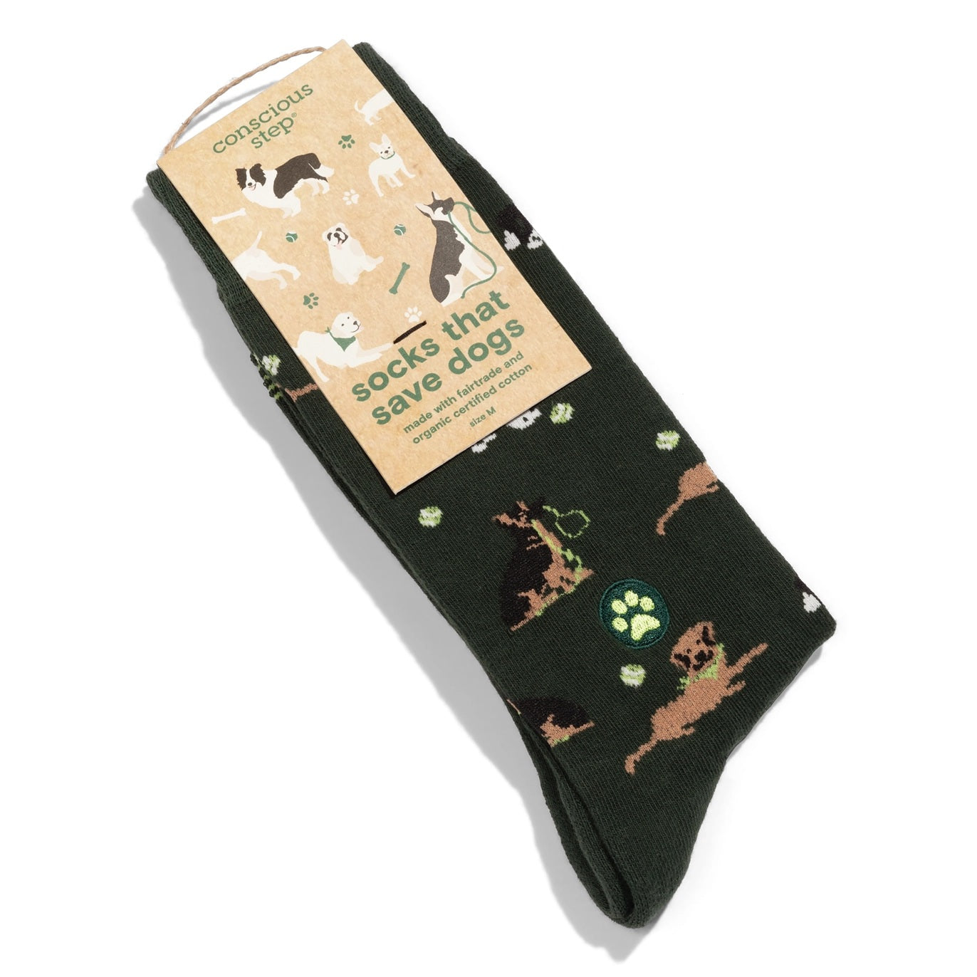 Conscious Step, Socks That Save Dogs - Go Fetch