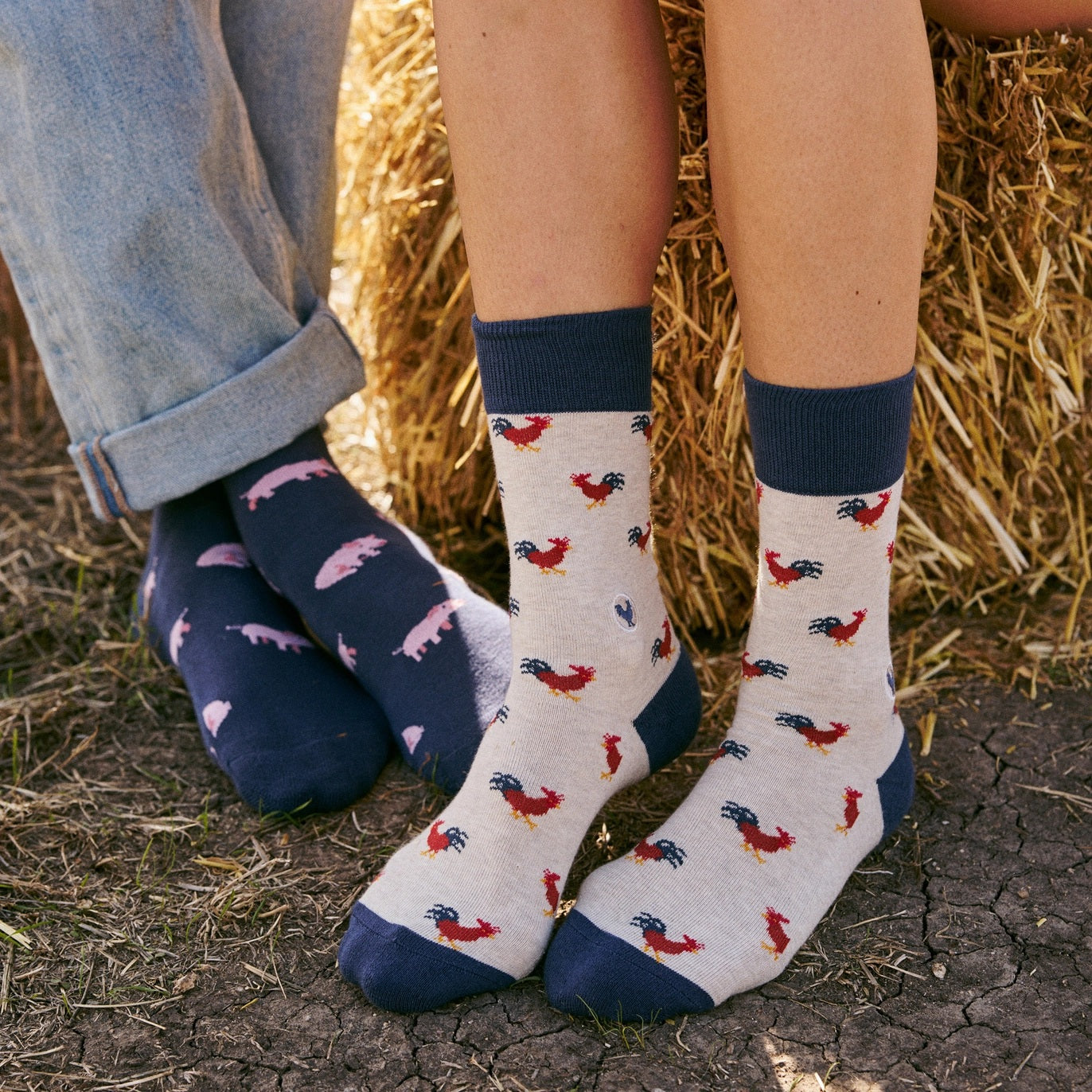 Conscious Step, Socks That Save Roosters - Cock-A-Doodle-Doo