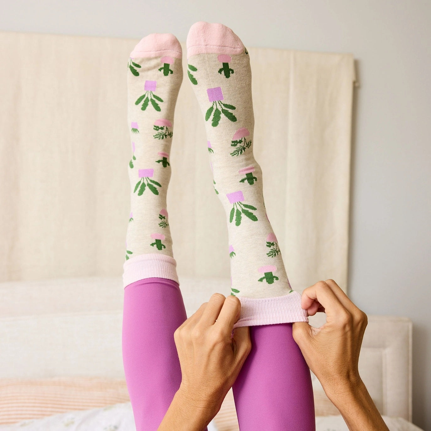 Conscious Step, Socks That Support Mental Health - Happy Houseplants