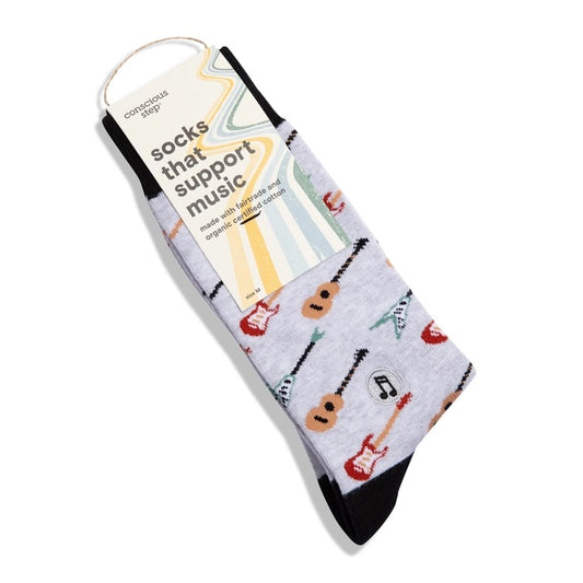 Conscious Step, Socks That Support Music - Guitar Groove