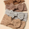 Stretchy Soft Wide Bow Headband for Baby Girls