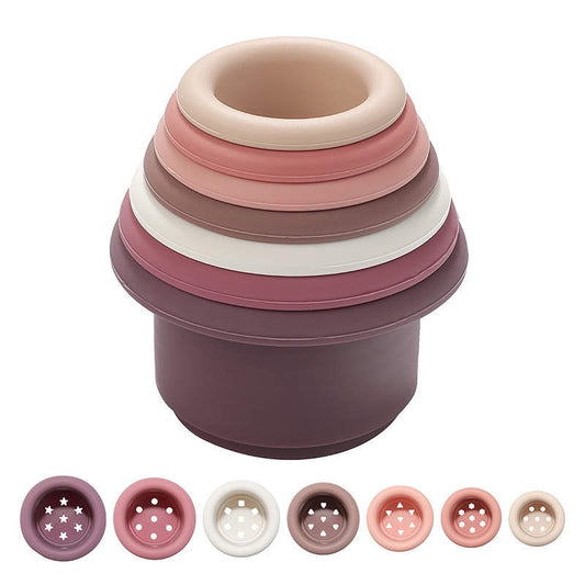 Silicone Stacking Cups