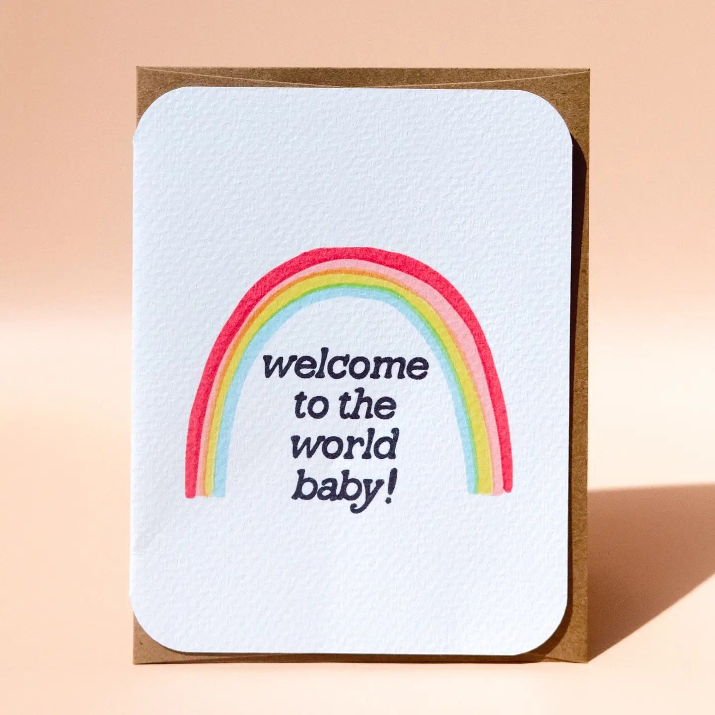 Welcome To The World Baby Card