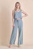 Allie Rose, Linen Square Neck Tank